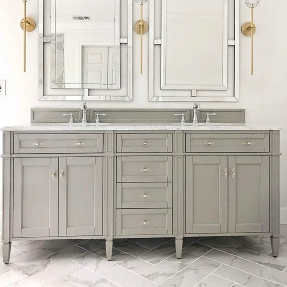 3” Lucite and Brass Cabinet Pulls - Picture 7 of 12